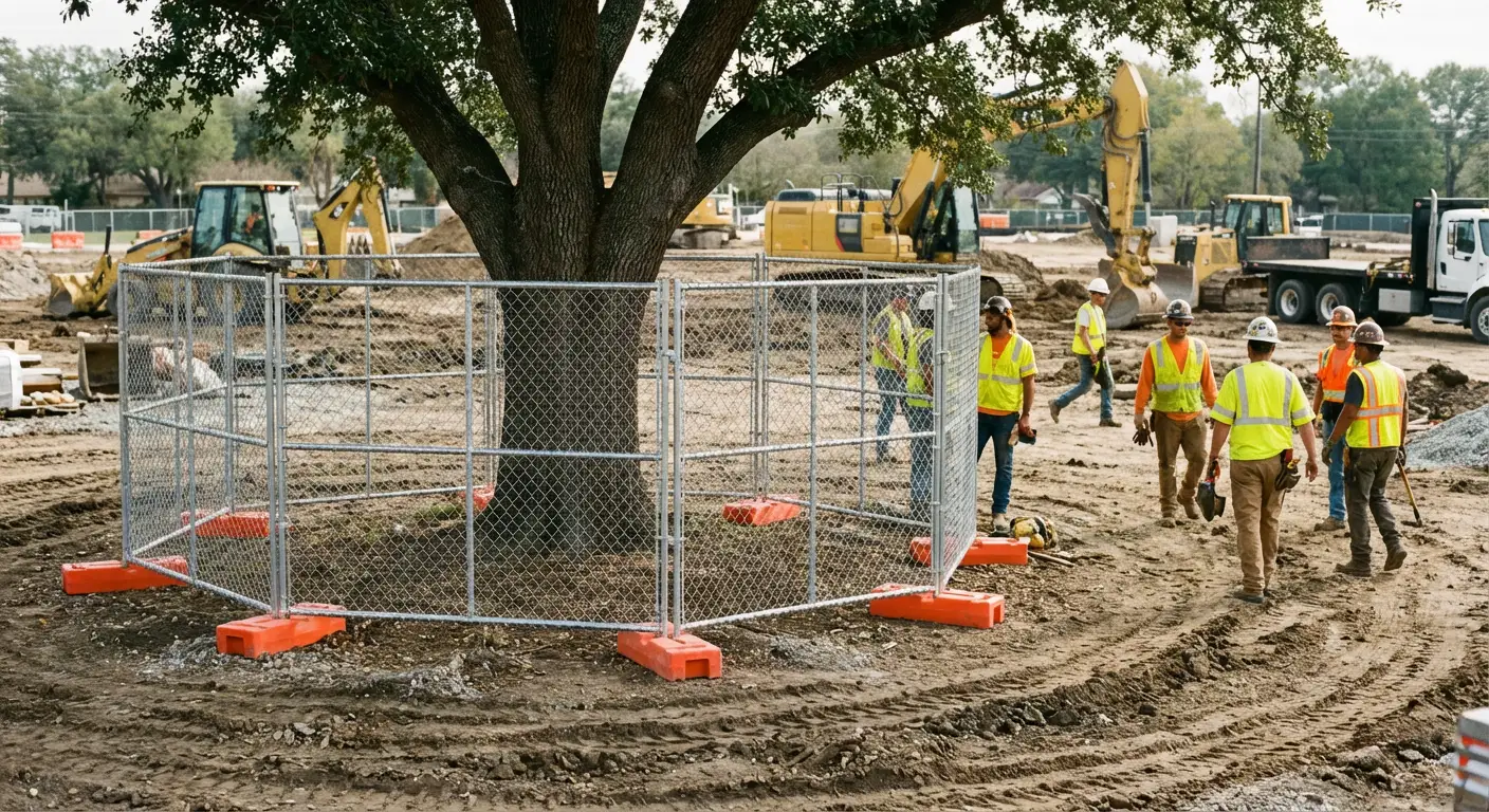 Tree Protection Zone Technical Specs in Fairfield, CT
