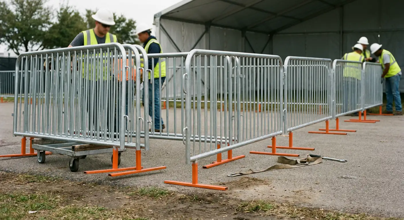 Pedestrian Barricades in Fairfield, CT