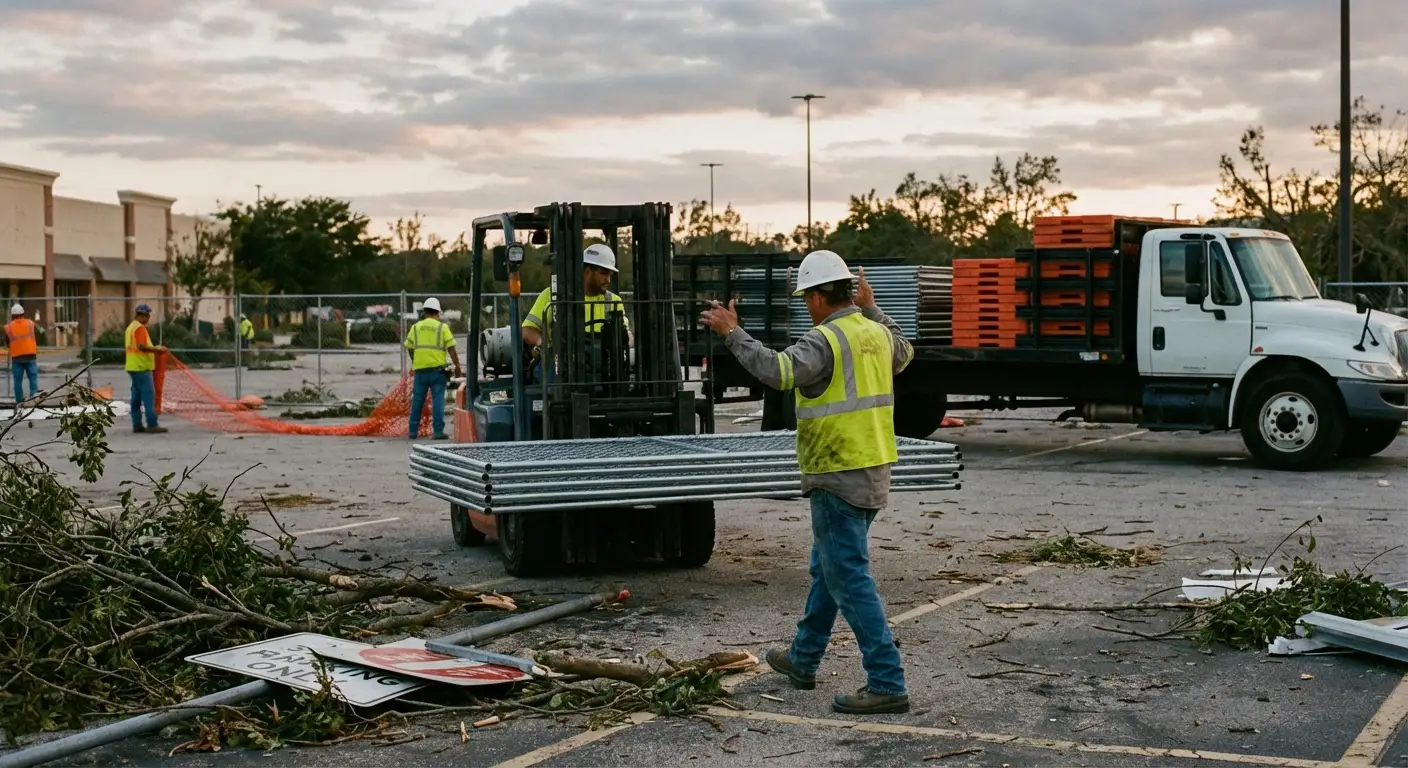 Emergency fencing deployment in Fairfield, CT