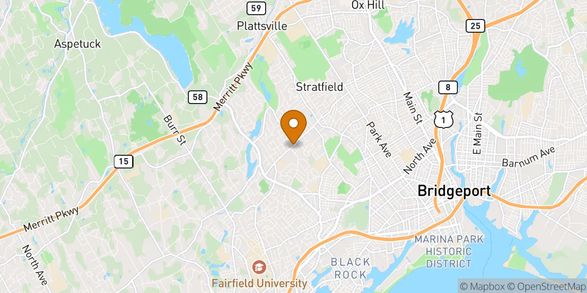  neighborhood map in Fairfield, CT