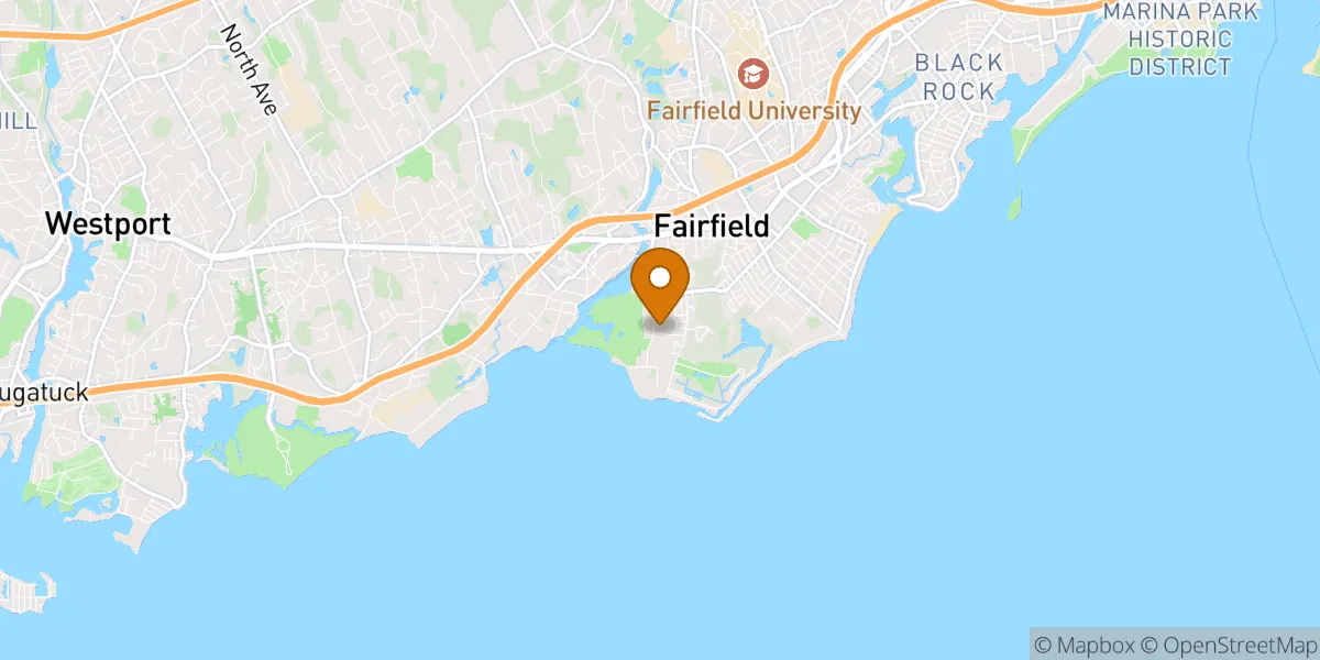  neighborhood map in Fairfield, CT