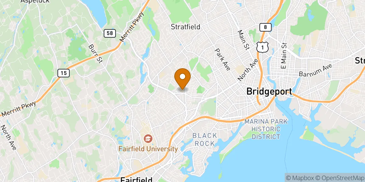  neighborhood map in Fairfield, CT